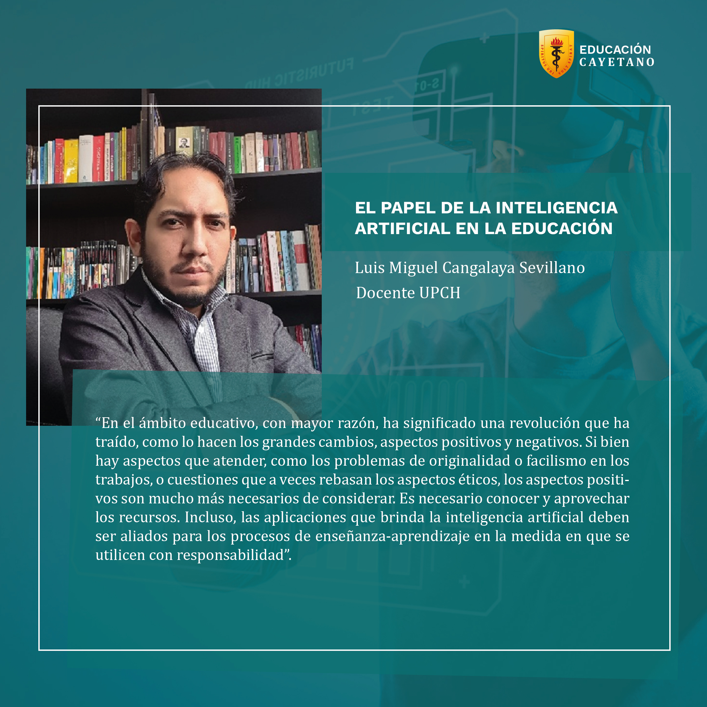 El papel de la inteligencia artificial en la educación – Facultad de ...
