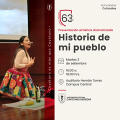 63 ANIVERSARIO UPCH – Te invitamos a participar de las actividades preparadas por nuestra facultad