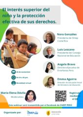 Evento:  “El interés superior del niño y la protección efectiva de sus derechos”