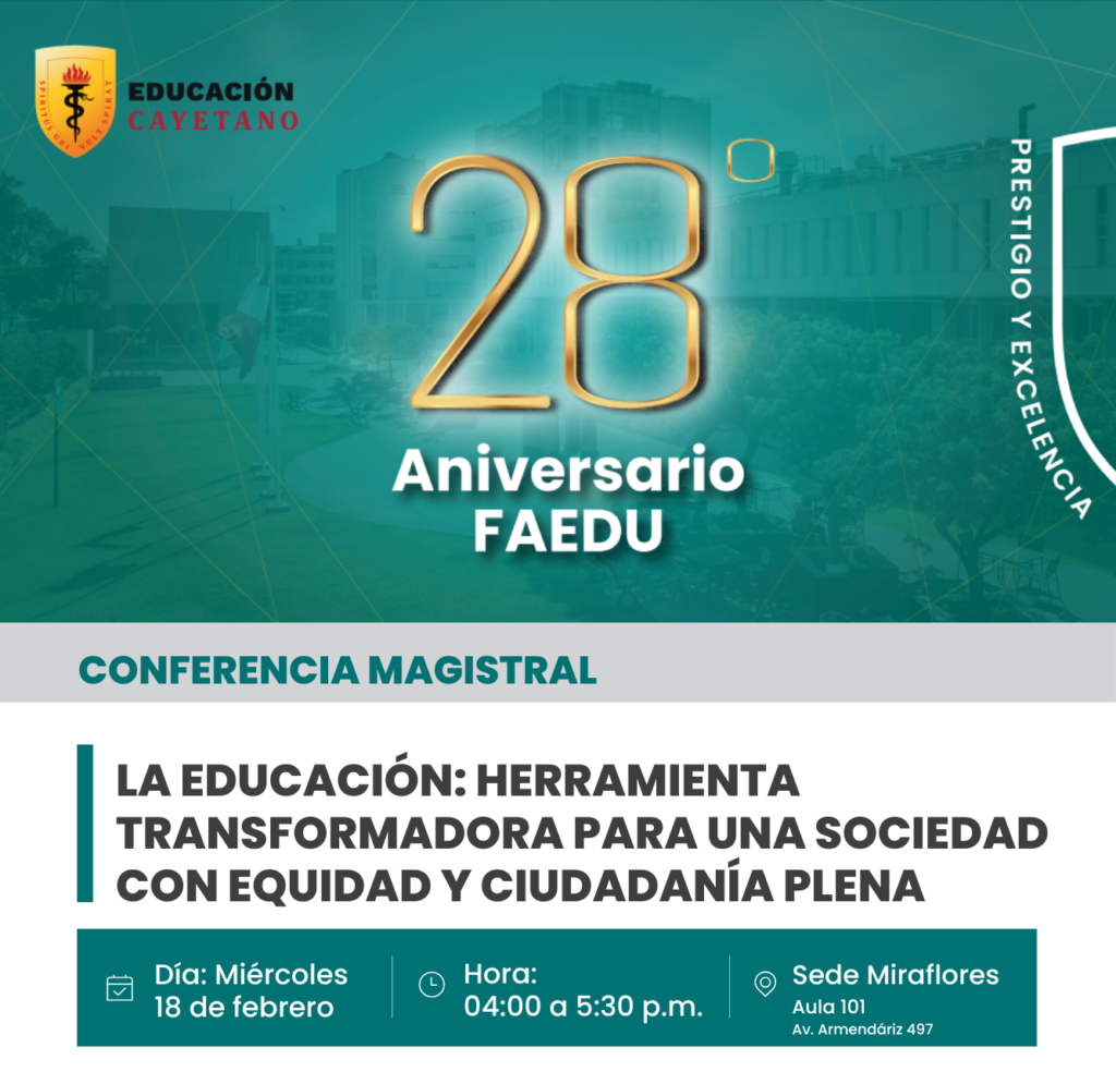 Programa 28 Aniversario FAEDU