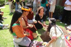 FAEDU inició el año académico con ceremonia de ofrenda a la Pachamama