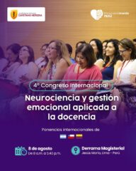 4° Congreso Internacional: Neurociencia y gestión emocional aplicada a la docencia