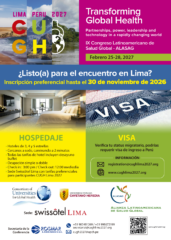 18.ª Conferencia Anual del CUGH se realizará en Lima